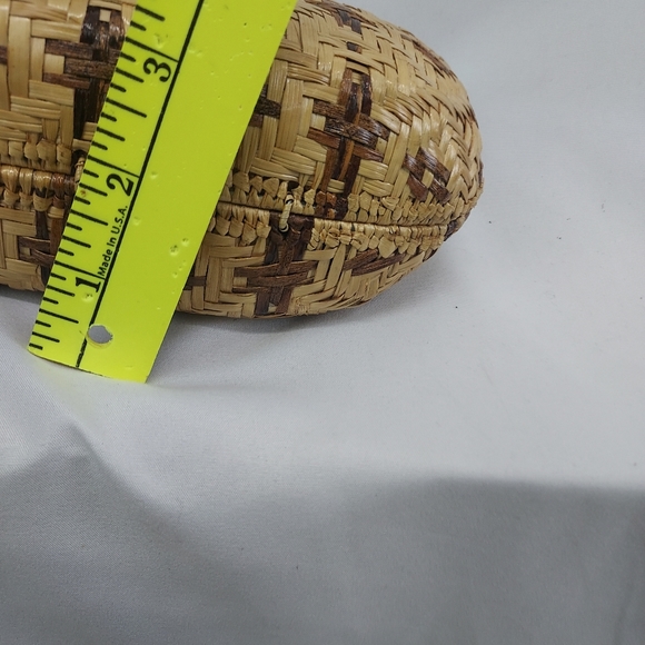 NWT Small Kwun Fung Rattan Purse - Picture 13 of 14